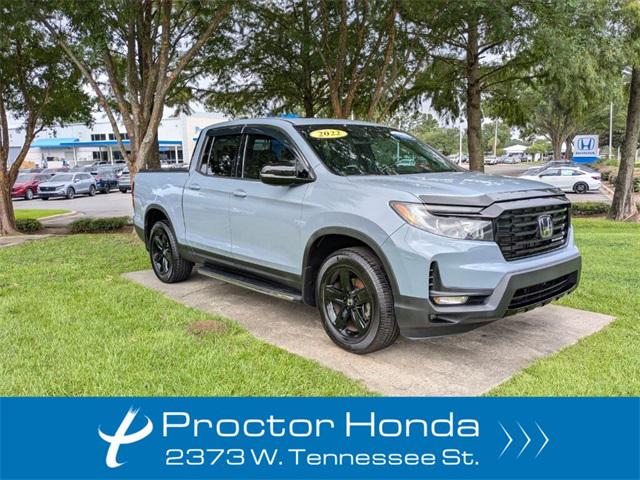 Certified 2022 Honda Ridgeline Black