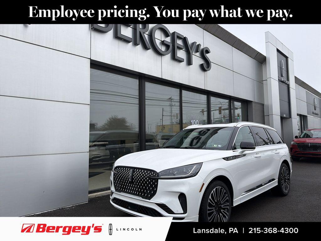 New 2025 Lincoln Aviator Black Label AWD