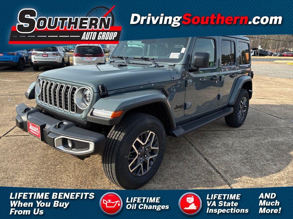 New 2026 Jeep Wrangler 4-Door Sahara 4x4