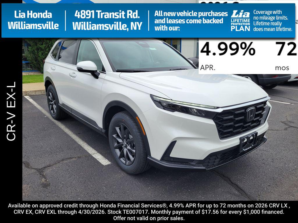 New 2026 Honda CR-V EX-L AWD