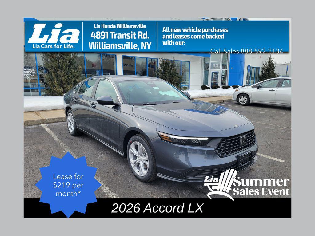New 2026 Honda Accord LX 1.5T