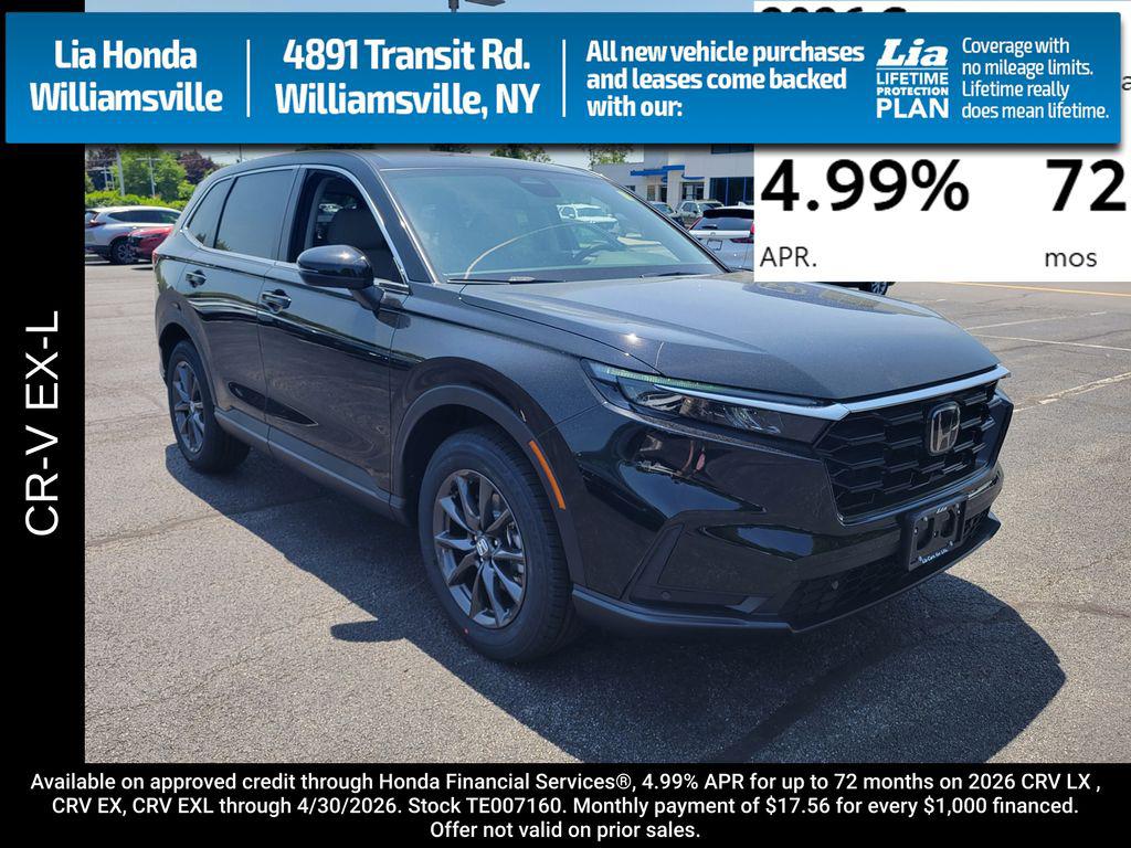 New 2026 Honda CR-V EX-L AWD