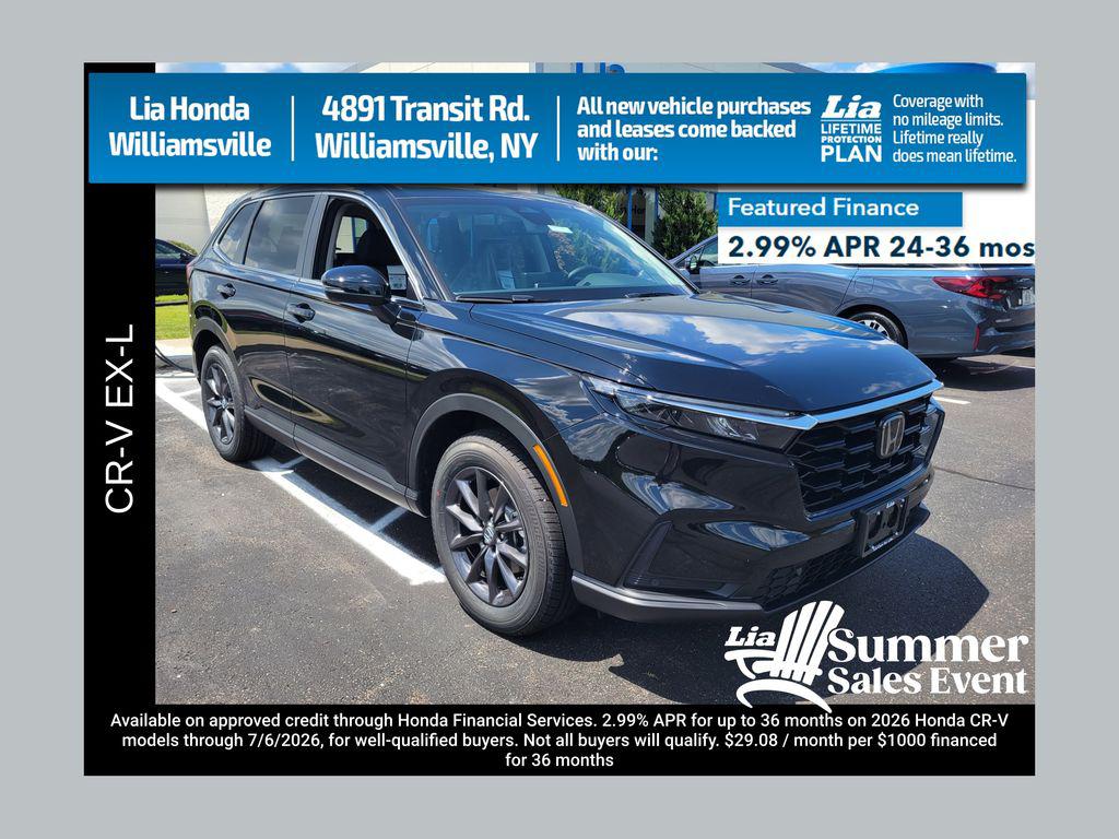 New 2026 Honda CR-V EX-L AWD