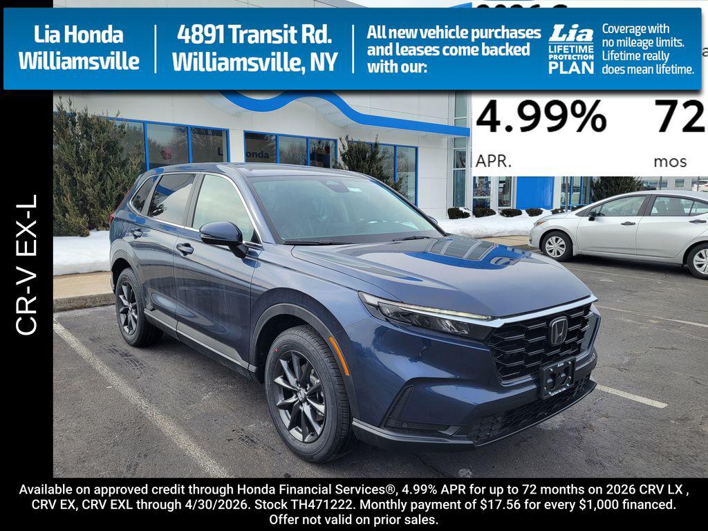 New 2026 Honda CR-V EX-L AWD