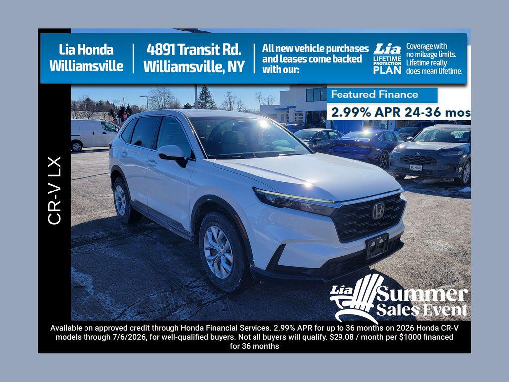 New 2026 Honda CR-V LX AWD