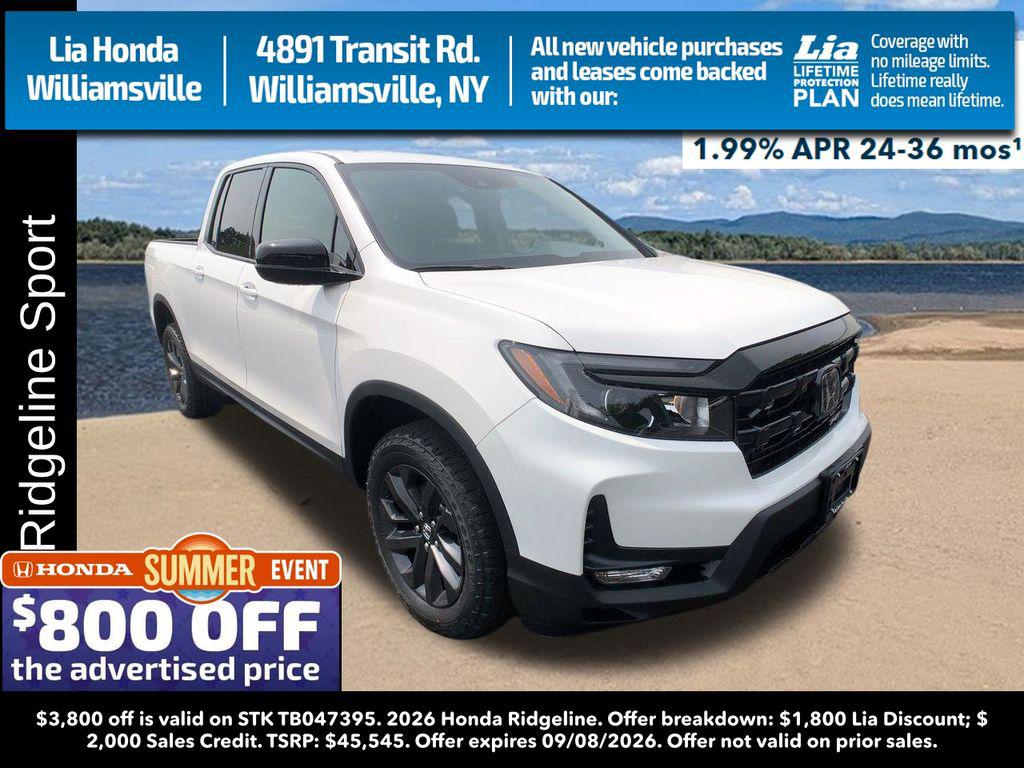 New 2026 Honda Ridgeline Sport