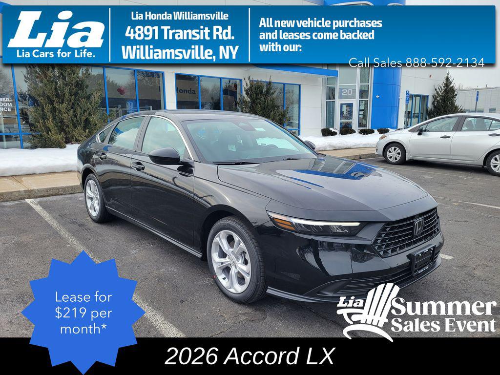 New 2026 Honda Accord LX 1.5T