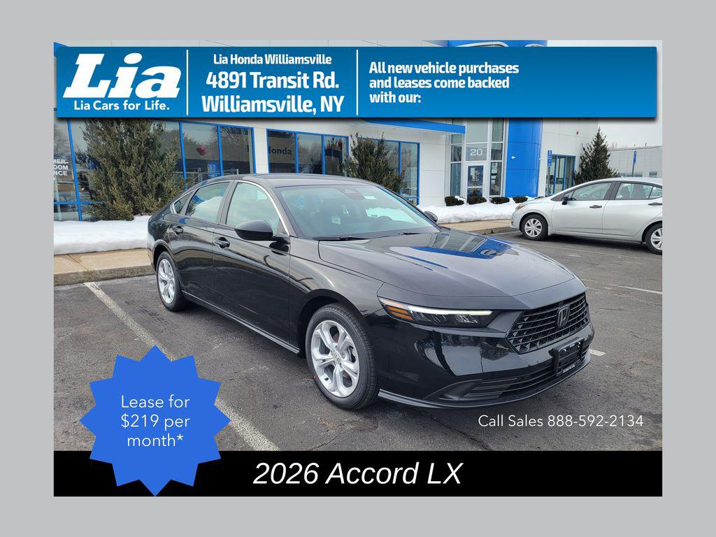 New 2026 Honda Accord LX 1.5T