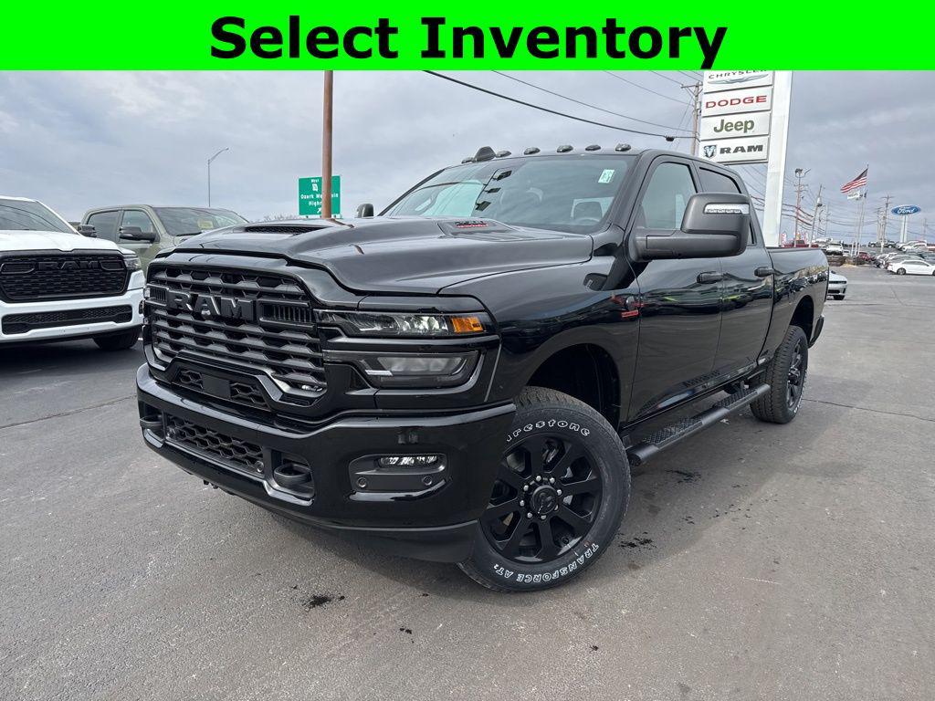 New 2026 RAM 2500 Black Express Crew Cab 4x4 6'4' Box