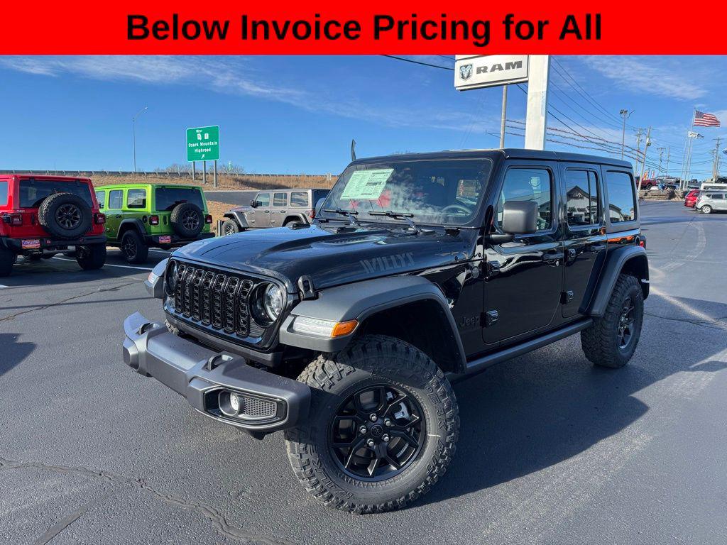 New 2026 Jeep Wrangler Willys