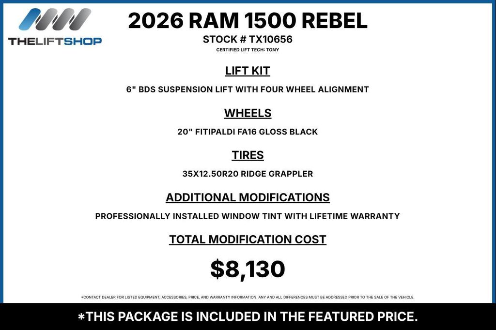 صورة 2 لـ 2026 RAM 1500 REBEL
