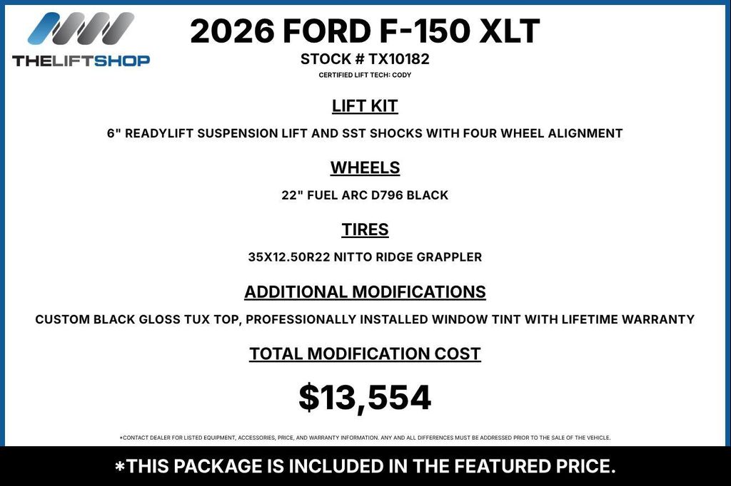 2026 FORD F-150 XLT — фото 2