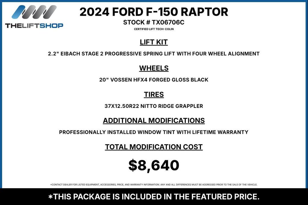 صورة 1 لـ 2024 FORD F-150 RAPTOR