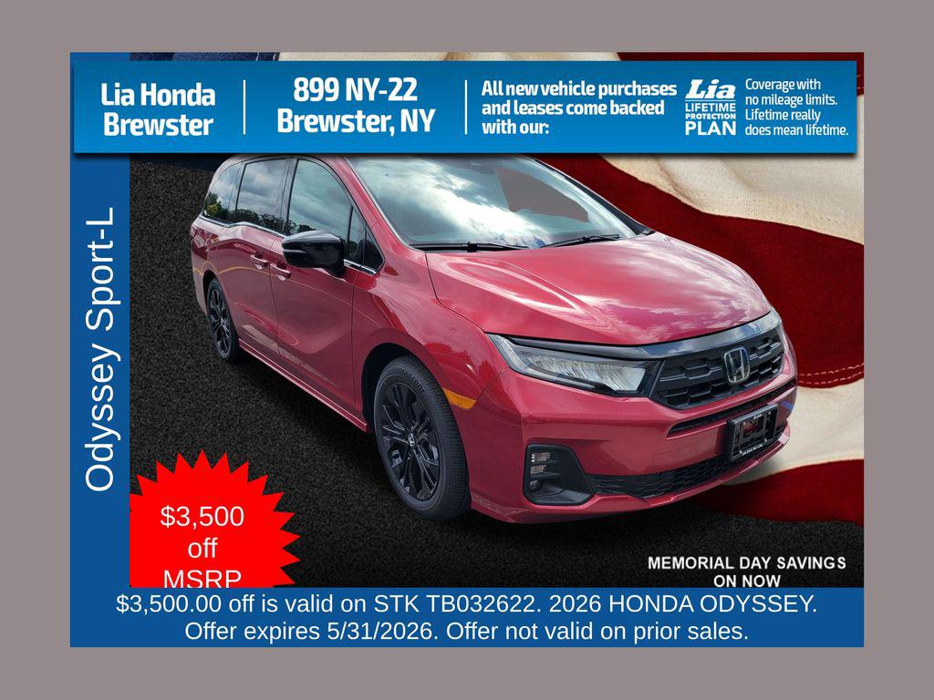 New 2026 Honda Odyssey Sport-L