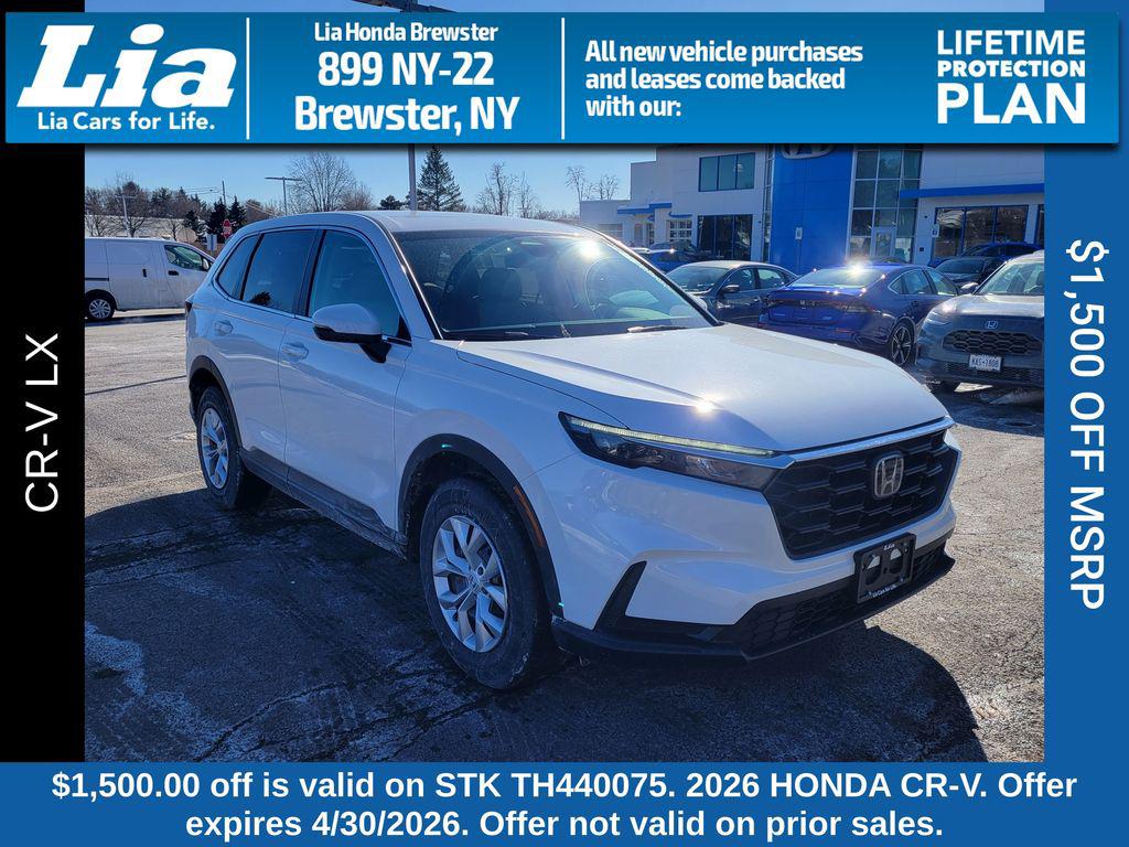 New 2026 Honda CR-V LX AWD
