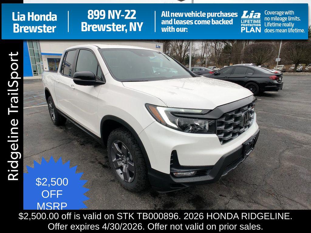 New 2026 Honda Ridgeline TrailSport