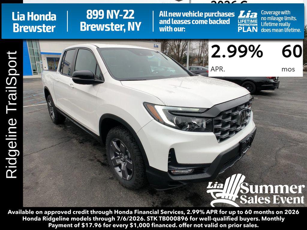 New 2026 Honda Ridgeline TrailSport