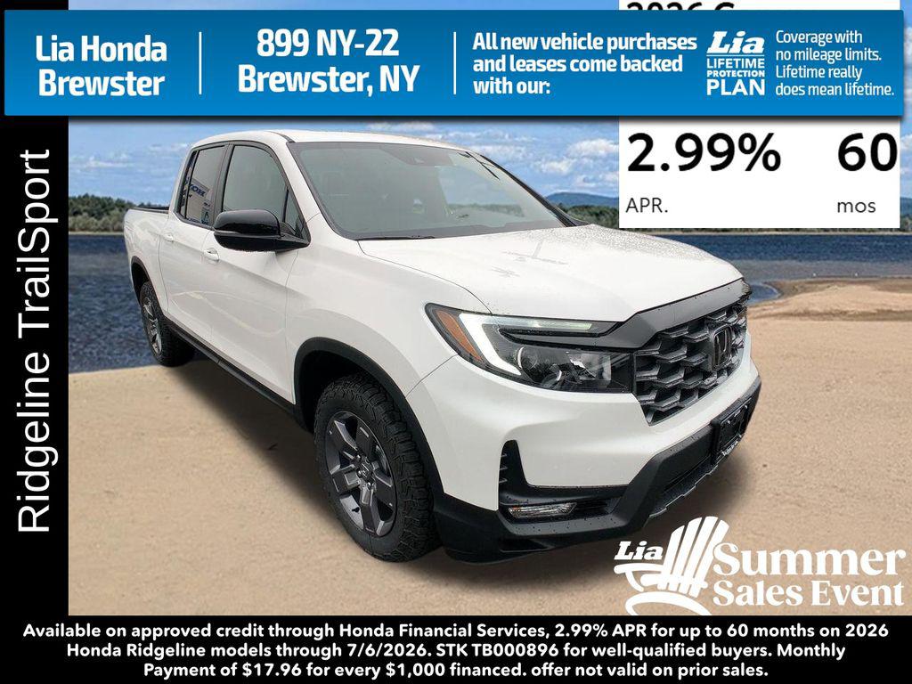 New 2026 Honda Ridgeline TrailSport