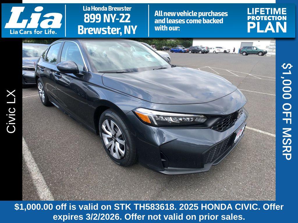 New 2026 Honda Civic LX