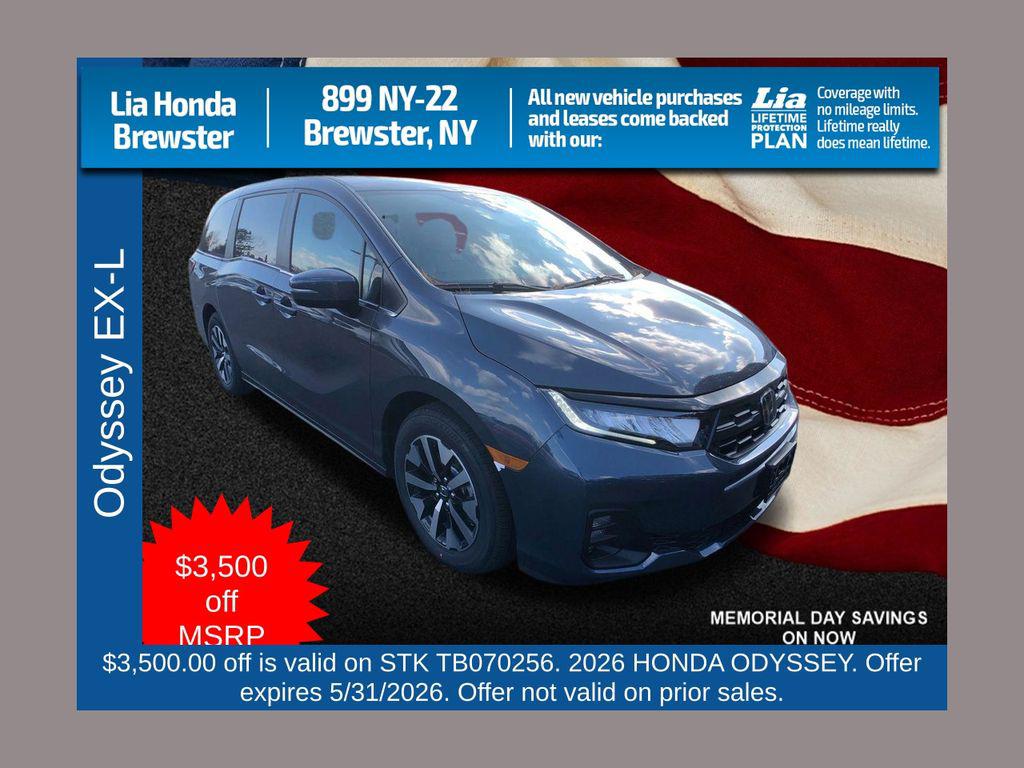 New 2026 Honda Odyssey EX-L