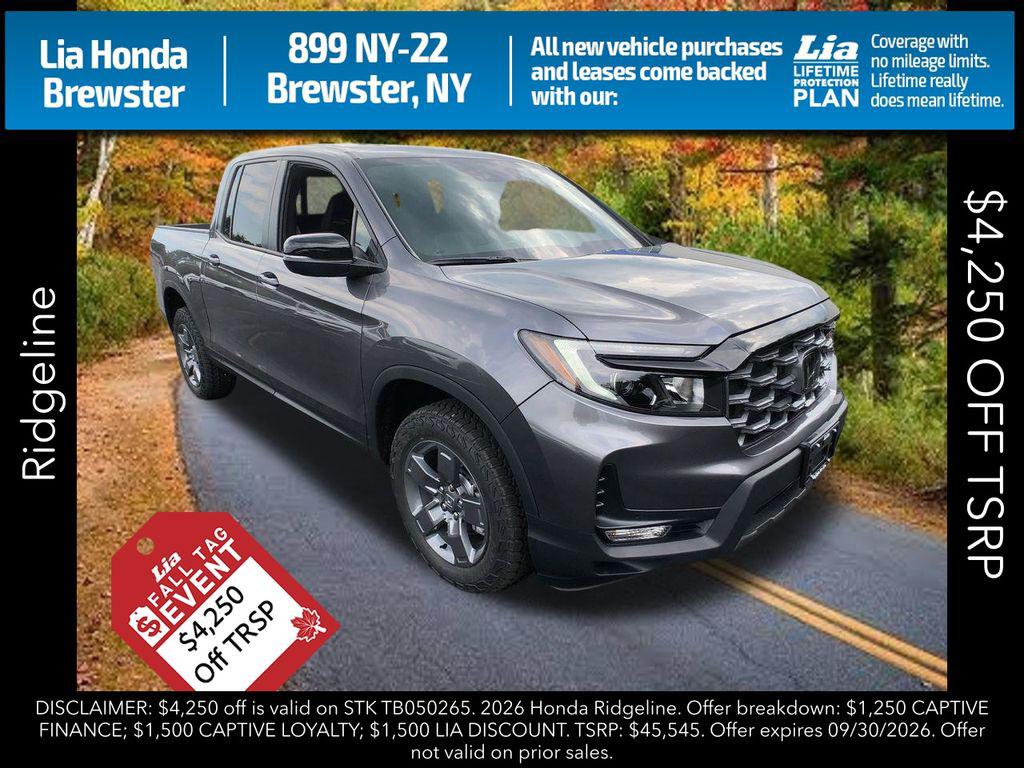 New 2026 Honda Ridgeline TrailSport
