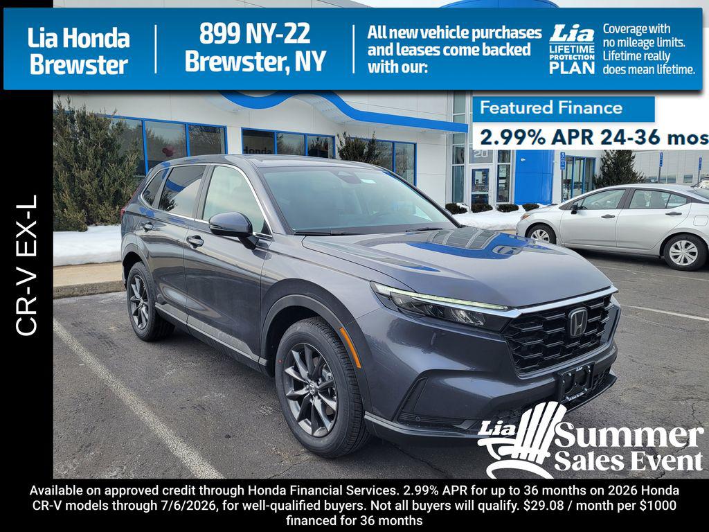 New 2026 Honda CR-V EX-L AWD
