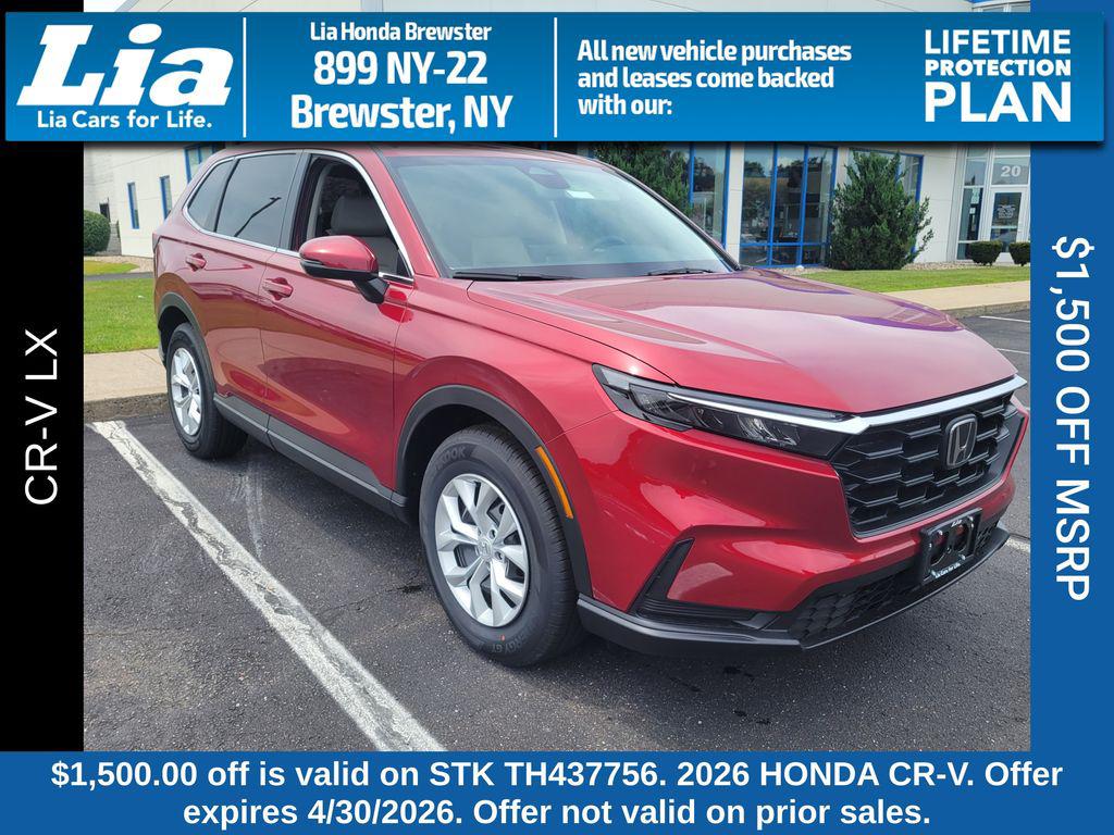 New 2026 Honda CR-V LX AWD
