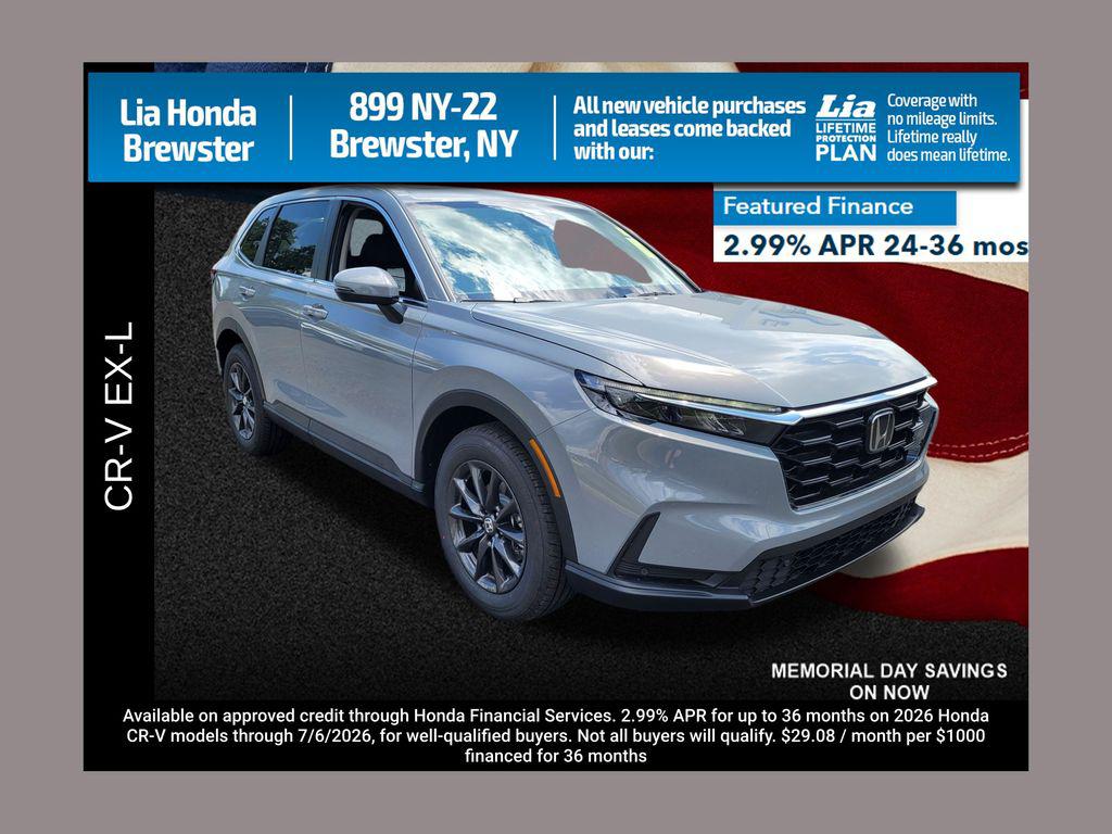 New 2026 Honda CR-V EX-L AWD