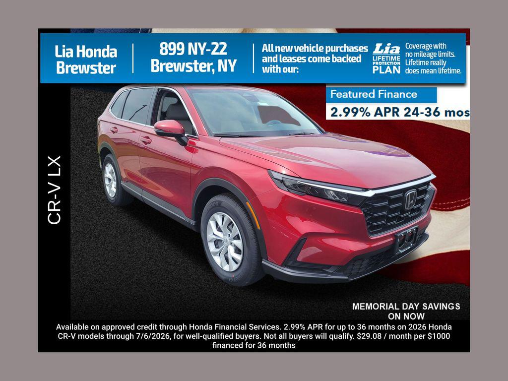 New 2026 Honda CR-V LX AWD