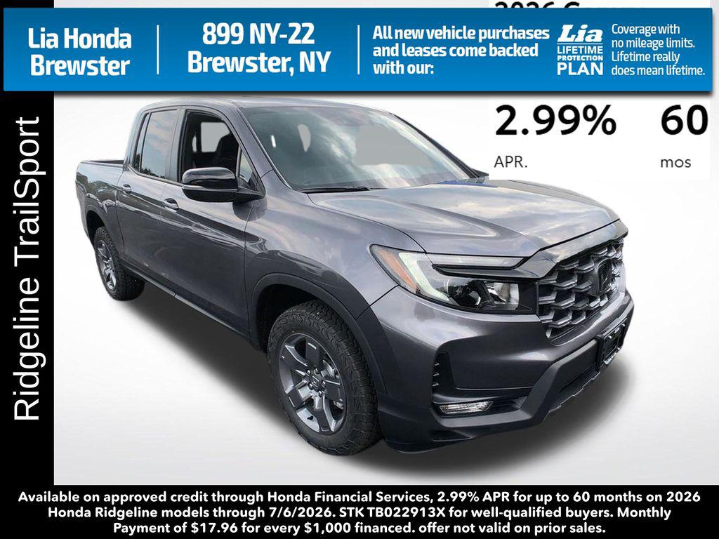 New 2026 Honda Ridgeline TrailSport