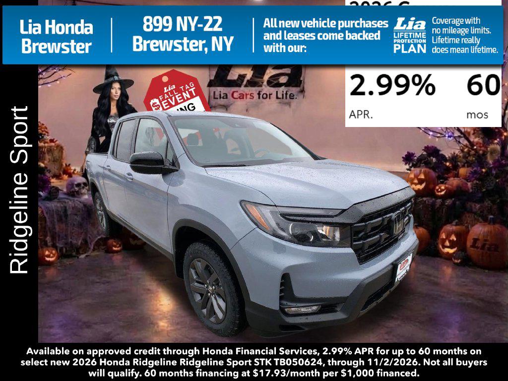 New 2026 Honda Ridgeline Sport