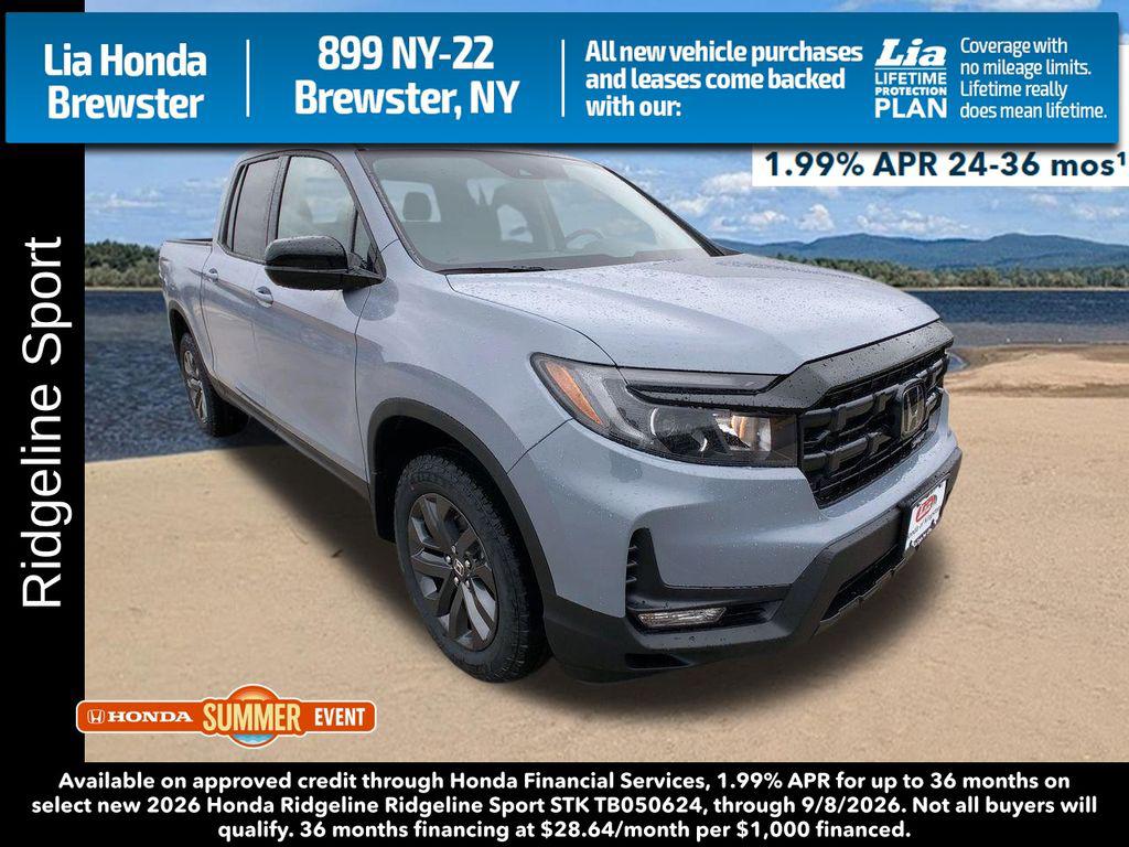 New 2026 Honda Ridgeline Sport