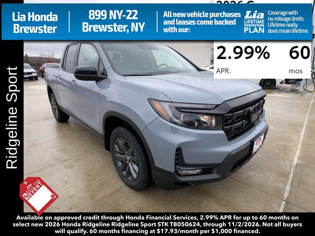 New 2026 Honda Ridgeline Sport