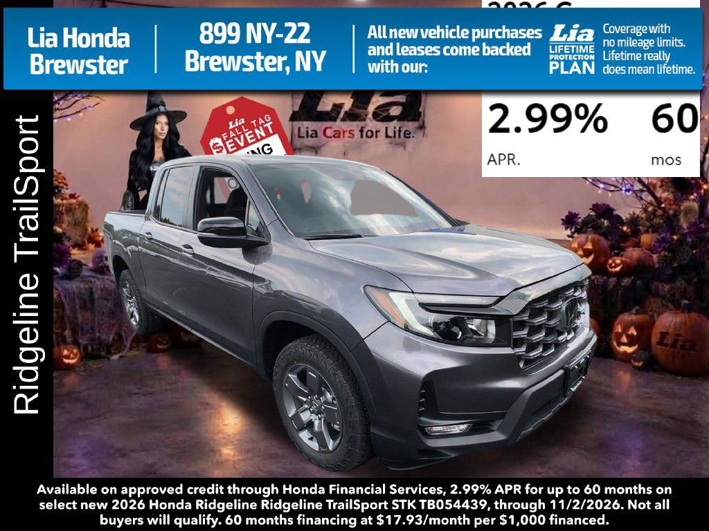 New 2026 Honda Ridgeline TrailSport