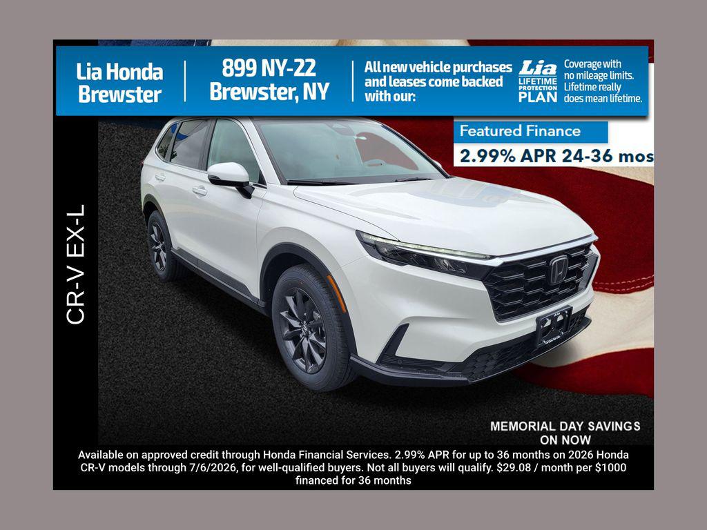 New 2026 Honda CR-V EX-L AWD