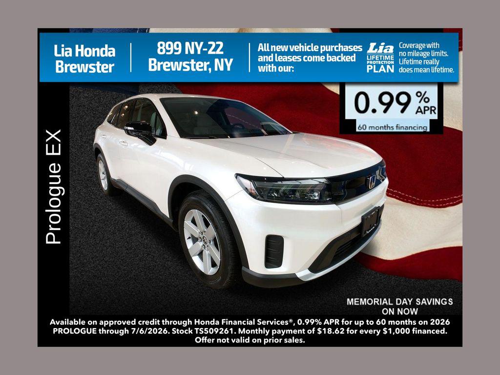 New 2026 Honda Prologue EX