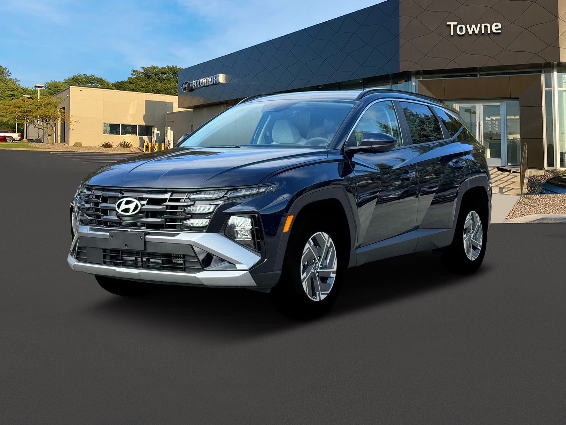New 2025 Hyundai TUCSON Hybrid Blue