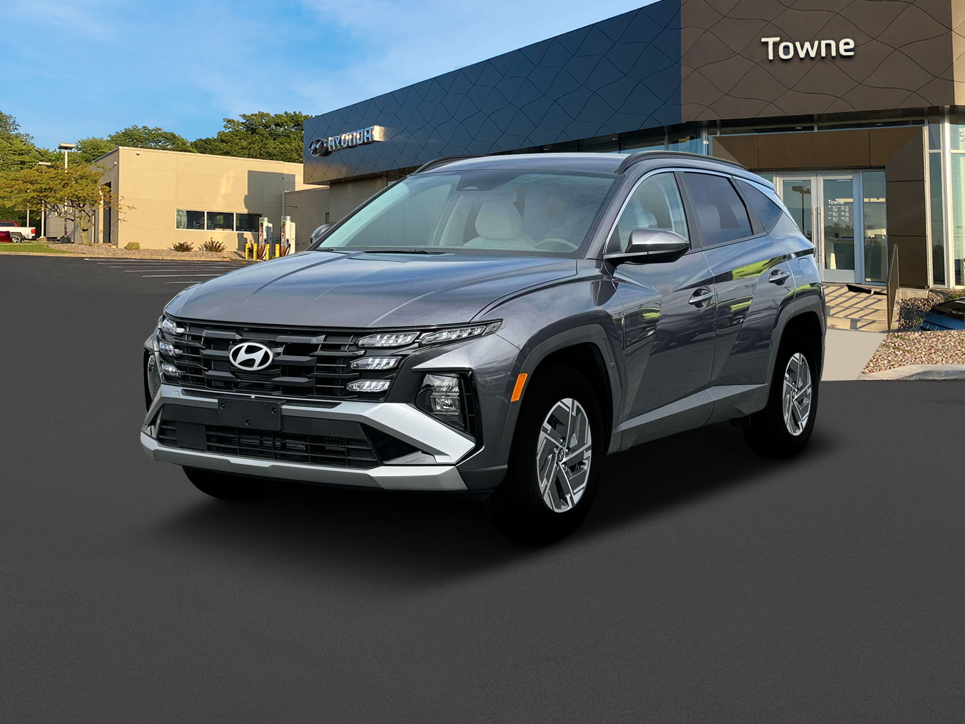 New 2025 Hyundai TUCSON Hybrid Blue