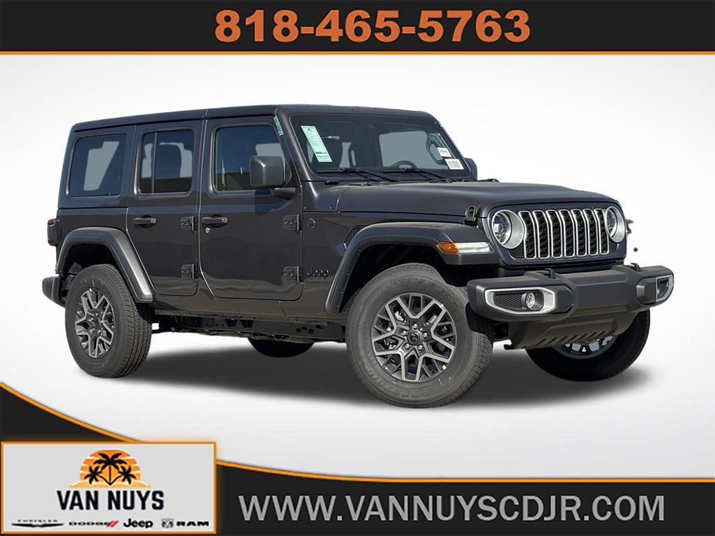 New 2025 Jeep Wrangler 4-Door Sahara 4x4