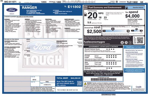 New 2026 Ford Ranger XLT