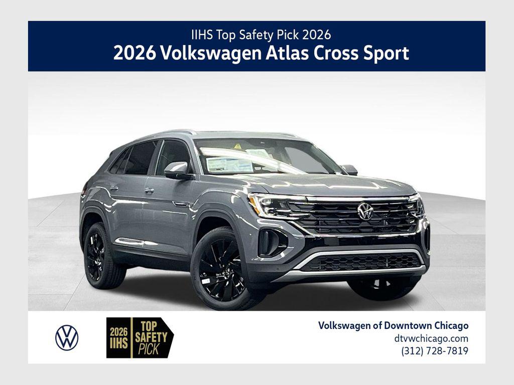 New 2026 Volkswagen Atlas Cross Sport 2.0T SE w/Technology 4MOTION