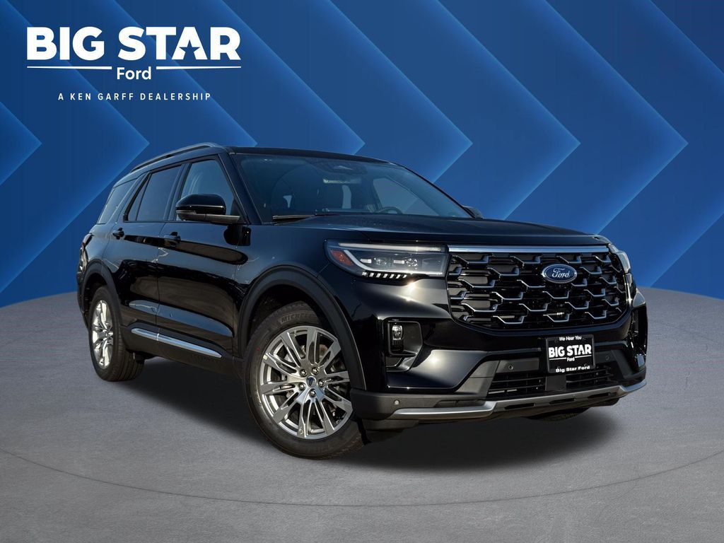 New 2026 Ford Explorer Platinum