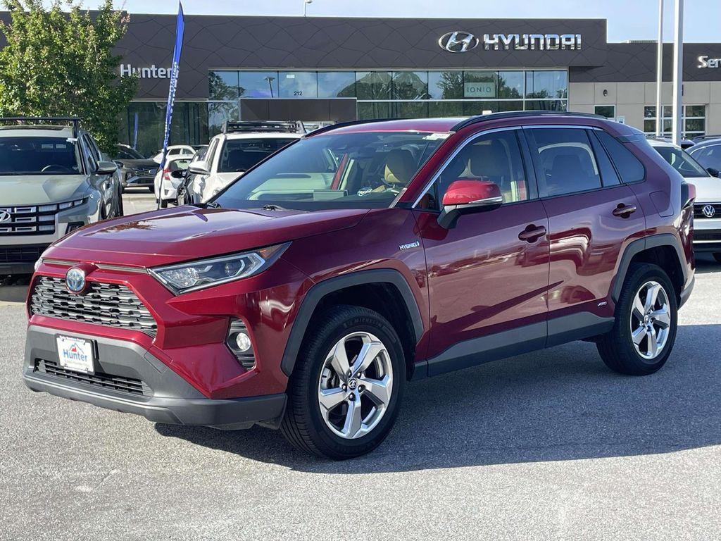 2021 Toyota RAV4 HYBRID XLE PREMIUM — фото 25