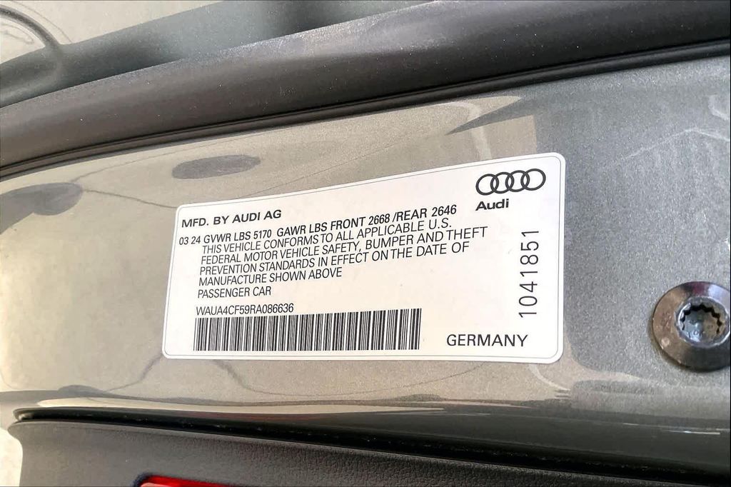 2024 AUDI S5 PREMIUM TFSI QUATTRO TIPTRONIC — фото 33