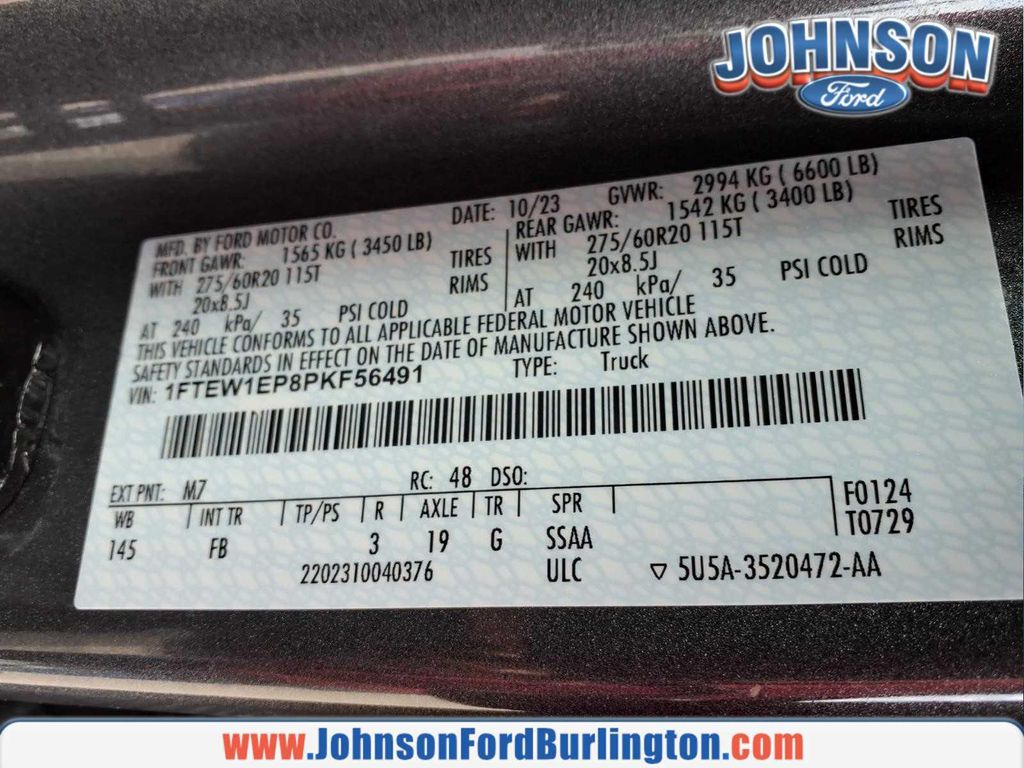 صورة مصغرة 35 لـ 2023 FORD F-150 XLT