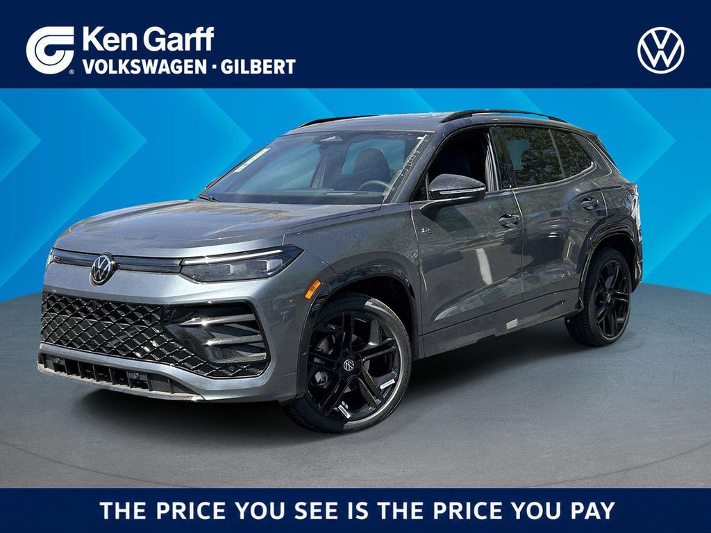 New 2026 Volkswagen Tiguan 2.0T SE R-Line Black