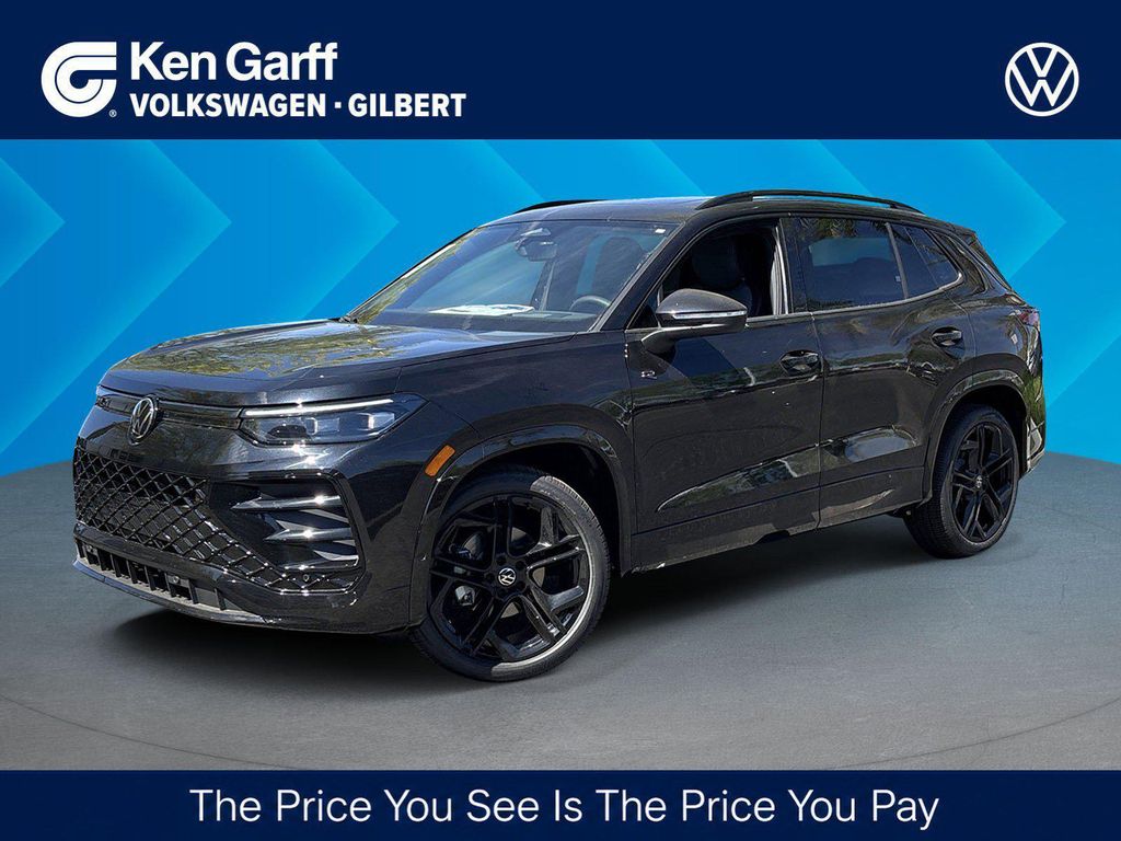 New 2026 Volkswagen Tiguan 2.0T SE R-Line Black