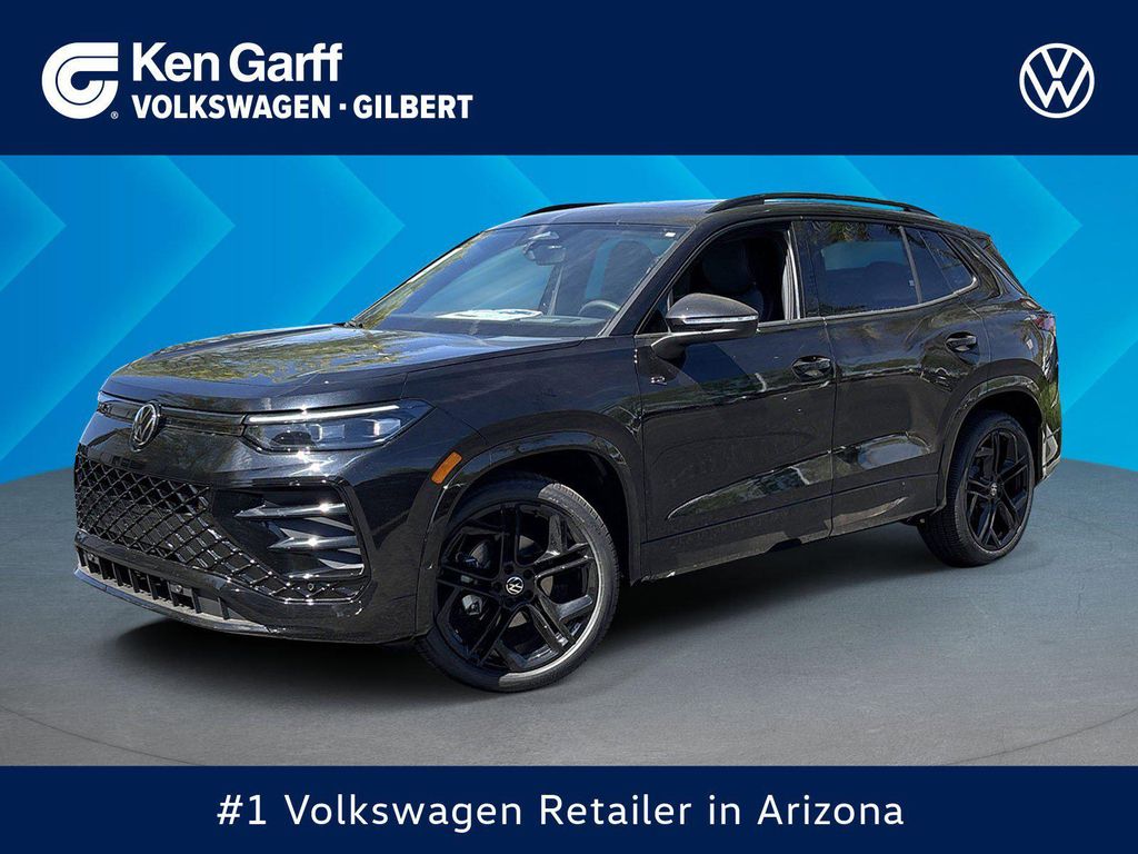 New 2026 Volkswagen Tiguan 2.0T SE R-Line Black