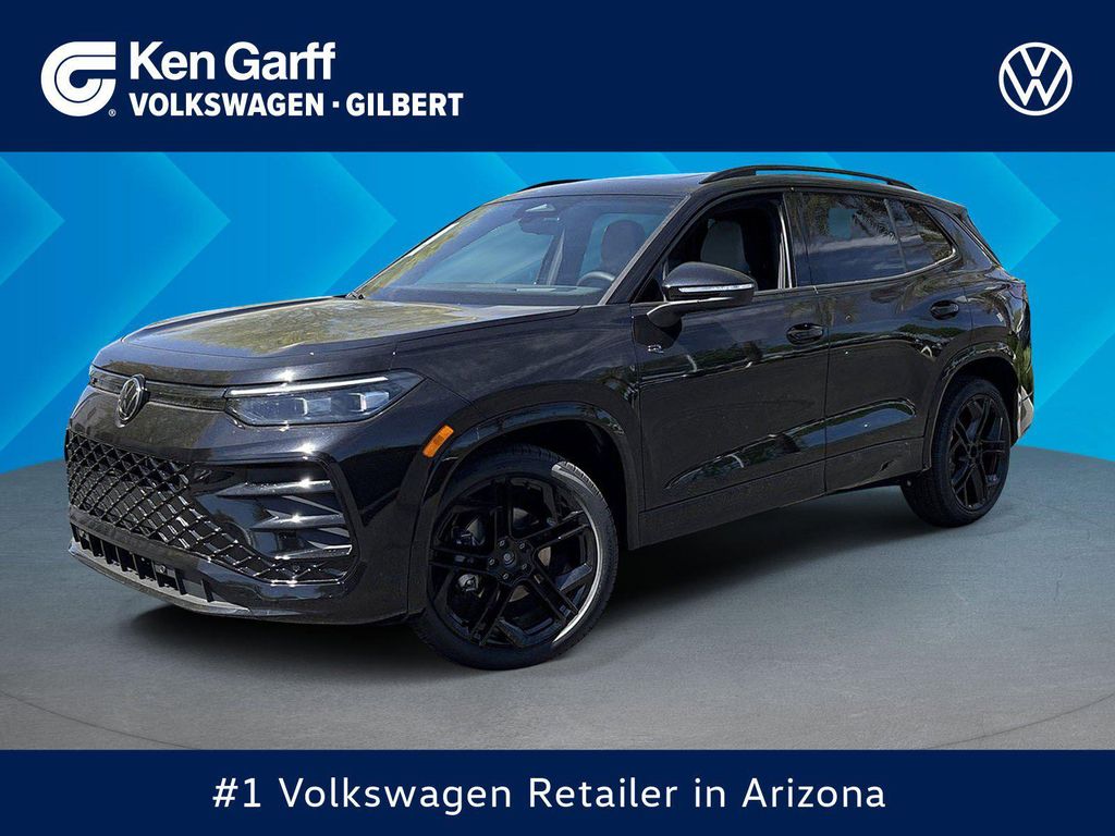 New 2026 Volkswagen Tiguan 2.0T SE R-Line Black