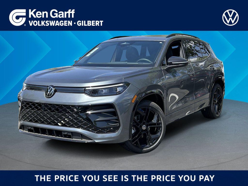 New 2026 Volkswagen Tiguan 2.0T SE R-Line Black